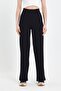 Corsage Belted Trousers - Lycra Crepe Fabric Daily Comfortable Fit - 3