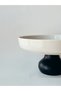 Presentation Bowl, Porcelain Presentation Bowl, Pedestal Presentation Bowl, Cucumber, Cookie Dish - 2