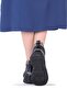 K 108908   Black Thermal Fur Women's Flat Winter Boots - 3