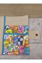 Organizer Bag with Colorful Blue Cat - 2