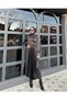 Women's Model Satin Thin Pleated Skirt