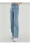 Geenz 90s Lycra Super High Waist Loose Palazzo Jeans - 3