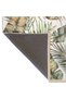 Leyla Collection Soft Tones Green Leaves Detailed Woven Base Modern Decorative Carpet Leyla10 - 5