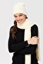Women's Knitwear Aphrodite Scarf Bone - 3