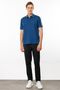 Men's Polo Collar T-Shirt with Shoulder Stripes Parlement - 3