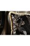 Luxury Velvet 43x43 Cm Throw Pillow Case Decorative Soft Living Room Sofa Avant-Garde Fringed Black - 4