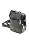 Men's Black Genuine Leather Shoulder and Hand Bag with Steel Case (15X19CM) - 4