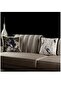 Luxury Velvet 43x43 Cm Throw Pillow Case Decorative Soft Living Room Sofa Avant-Garde Fringed Black - 5