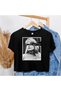 Sevunera Fire Walk With Me Black Colored Crop - 2