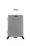 Reptile ABS Large, TSA Lock, Expandable, 4 Double Wheels, 28 Inch Silver