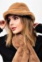 Women's Set of 2 Plush Bucket Hat Neck Collar Scarf - 2