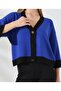 Women's Blue Color Buttoned Knitwear Cardigan - 4