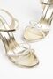 Women's Platform Stone Embellished Evening Dress and Bag Set - 3