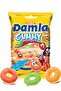 Damla gummy ring sour gummy & foam 1 kg jelly candy