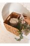 30cm Square Khaki Wicker Organizer - Medium (26-50 Diameter) Basket/Organizer - 4
