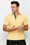Men's Polo Neck T-shirt Yellow - 8