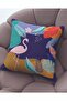 Velvet 43X43 cm Throw Pillow Cover Decorative Soft Living Room Flamingo Leaf - 2