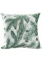 43X43 Christmas Throw Pillow Cover White Green New Year Christmas Tree Pine Tree Pine Cone - 2