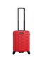 Reptile ABS Carry-On, TSA Lock, 4 Double Wheels, 20 Inch Red
