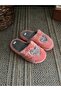 Fluffy Heart-Shaped Slippers Women's Home Slippers Furry Slippers Dowry Bundle - 2