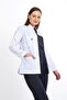 White Coat Length, Long Sleeve, Mandarin Collar, Doctor Coat