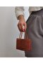 Petek Series Coffee Bead Bag - Handbag - Evening Dress Bag - Shoulder Bag - Event Bag - 4