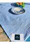 Gingham Blue Tablecloth - 2