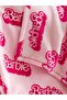 Lcw Home Pink Printed Barbie Printed Tv Blanket 100X150 cm - 3
