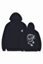 Kod Trend Korefanzin Men's Dragon Graphic Drop Shoulder Hoodie-Sweatshirt