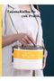 1200 Ml Portable Lunch Box with Stainless Steel - Two Layers, Easy Lock - 5