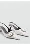 Buckle Open Back Shoes
