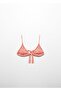 Triangle Bikini with Flower - 3