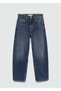 High Waisted Balloon Jean Trousers - 3