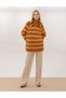 Cream Melange Loose Fit Knitwear Trousers 50260593-Vr159 - 3