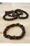 Damla Amber Black Color Women's Bracelet 18 cm Certified - 3