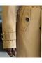 Italian Style Slim Fit Seasonal Men Trench Coat Coats Beige T4978 - 5