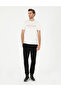 White Slim Fit 100% Cotton Crew Neck T-Shirt 50293165-Vr013 - 4