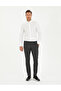 White Slim Fit Long Sleeve Shirt 50295909-Vr013 - 4