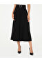 Black A-Line Woven Skirt 50292648 -Vr046 - 2