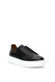 Black 100% Leather Casual Shoes 50296068-Vr046 - 3