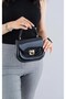 26656 Shiny Black Women's Bag