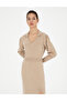 Cream Regular Fit Knitwear Dress 50280227 -Vr071 - 4