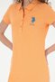 Women's Orange Knitted Dress 50262697 -Vr051 - 6