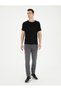 Gray Slim Fit Jean Trousers 50288137 -Vr024