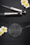 Steel Colander Strainer Metal Handle Gourd Vegetable French Fry Oil Strainer Wire - 5