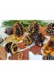 Drop Amber Fossil Baby Teeth Necklace Baroque 33 cm - 6