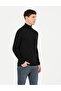 Black Slim Fit Turtleneck Sweater 50259851-Vr046