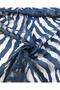 Organza Burnout Tulle Black with Navy Blue Color over Black Width: 140 cm - 5