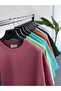 Navy Blue Two Thread Basic T-Shirt By-1208/363 - 5