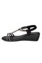 25Y145-1 Women's Stoned Wedge Sandals - 2